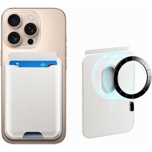 Luxury MagSafe Wallet: 3 Card Holder, RFID Protection for iPhone 17/16/15 Series